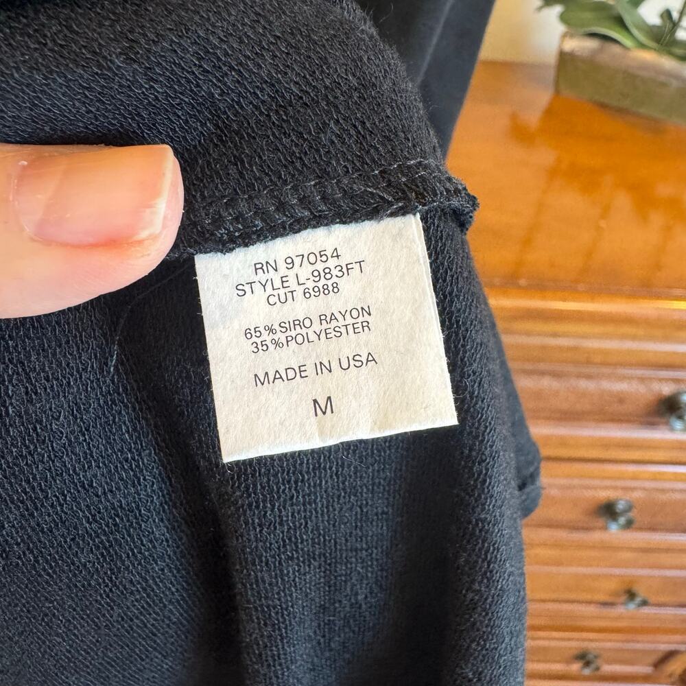 LANSTON Flare Cami Dress Black Size Medium NWT - Picture 6 of 8